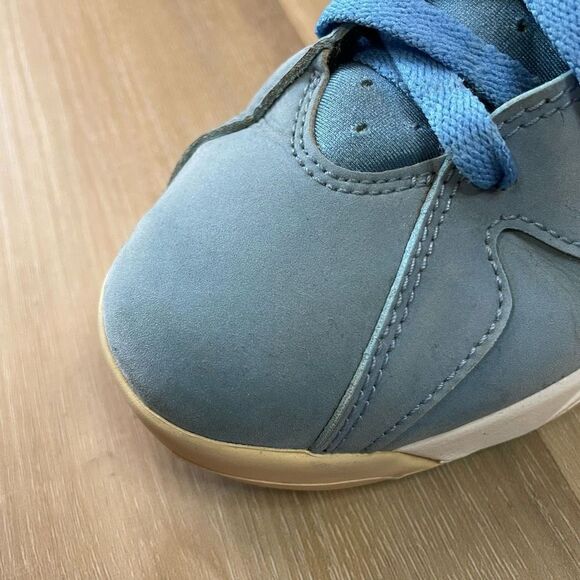 Air Jordan 7 Retro Pantone UNC Blue 5Y - Picture 9 of 11